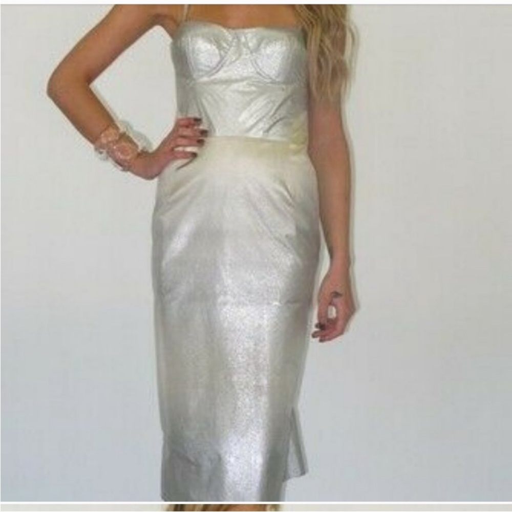 Ports 1961 Metallic Dress